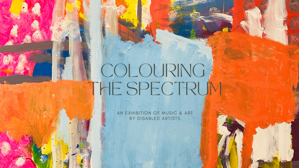 Art work with words, Colouring the Spectrum